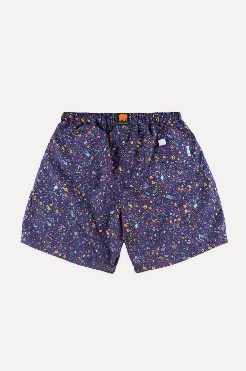 Costume da bagno uomo Dogtown in filato SEAQUAL® viola
