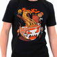 T-shirt manga ramen X-ray unisex in cotone biologico