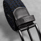 Cintura elastica intrecciata blu urban