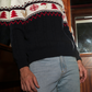 Maglione unisex natalizio jacquard