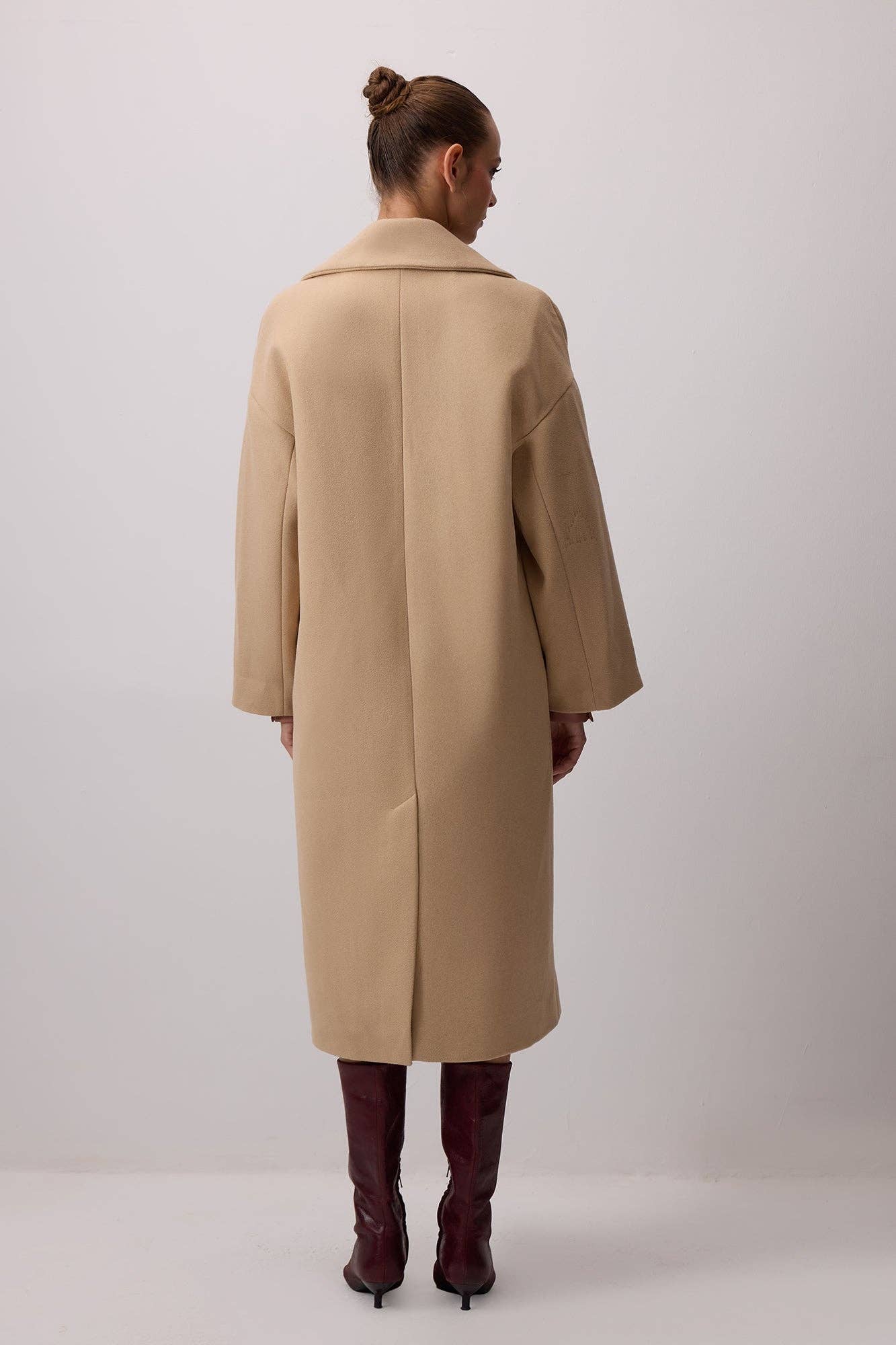 Cappotto oversize lungo