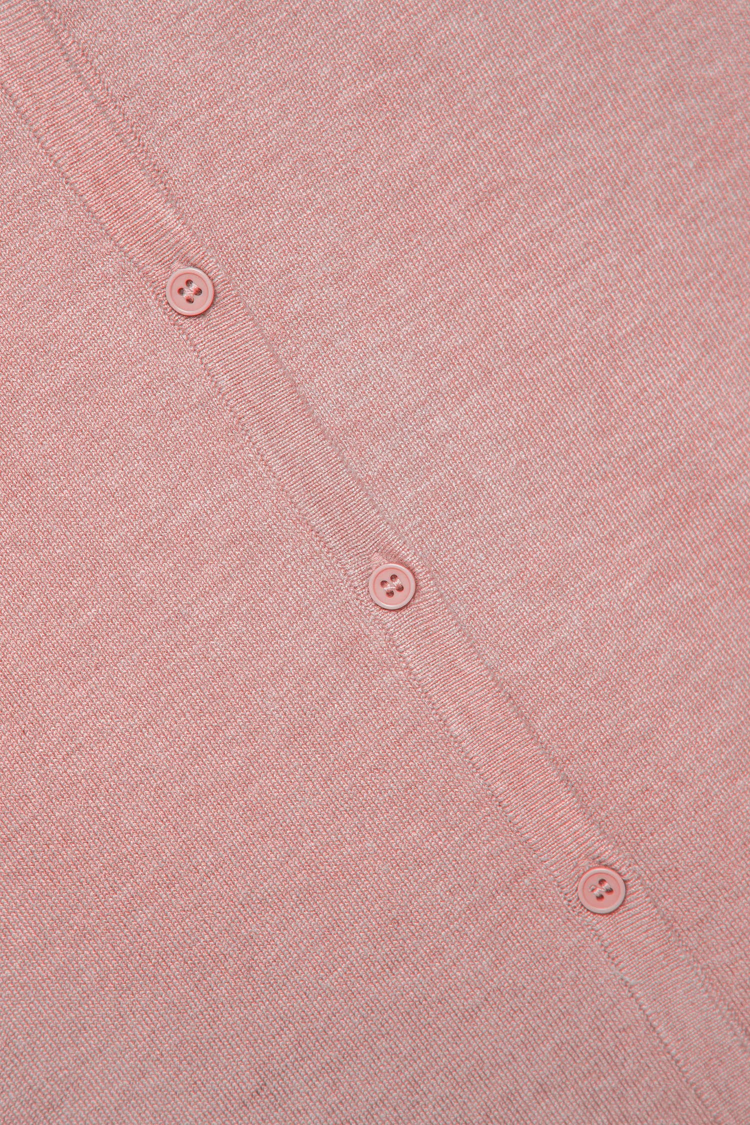 Cardigan in maglia rasata con bottoni