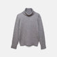 Maglione dolcevita in maglia strutturata