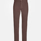 Pantaloni elasticizzati marrone scuro