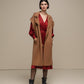 Gilet cappotto lungo smanicato da donna