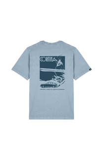T-shirt oversize Cortina d’Ampezzo in cotone biologico