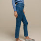 Jeans skinny da donna in denim