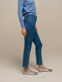 Jeans skinny da donna in denim