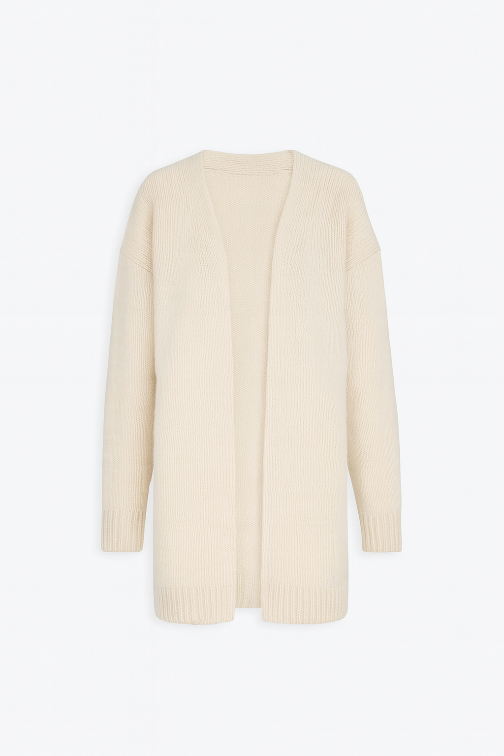 Cardigan oversize in maglia morbida