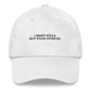 Berretto ricamato “I Want Pizza Not Your Opinion”
