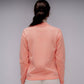 Maglione girocollo a righe in cotone Pima