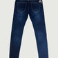 Jeans da uomo lavaggio scuro elasticizzati