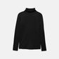 Maglione dolcevita in maglia rasata