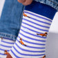Calzini in cotone pettinato con trichechi