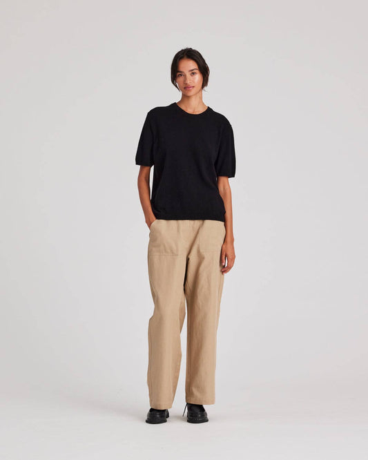 Maglietta in cashmere Ellia nera