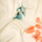 Sciarpa foulard con stampa floreale tie-dye