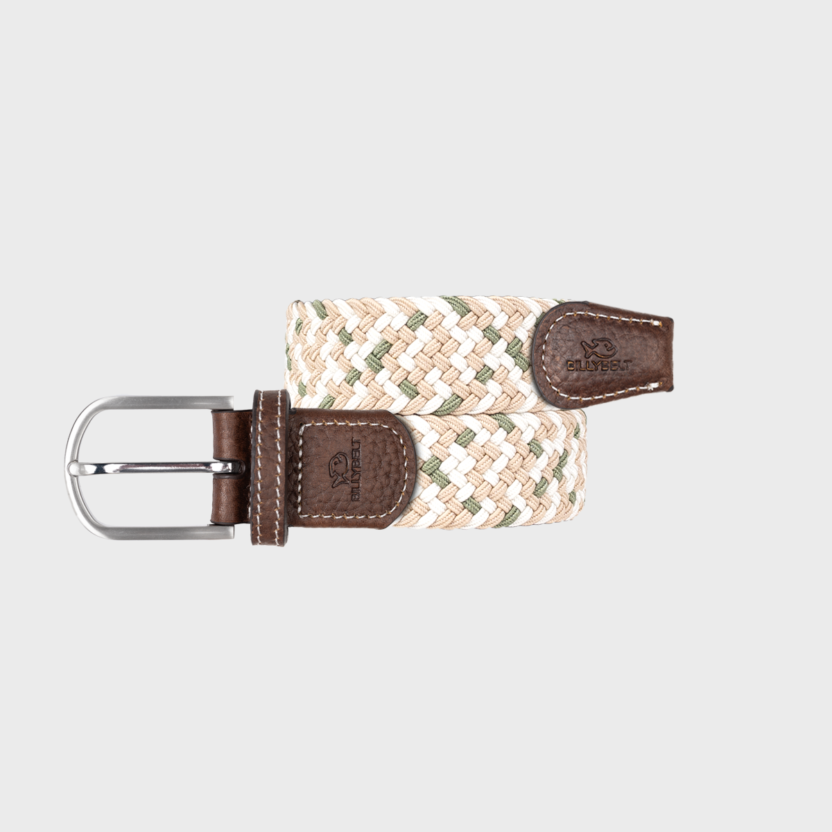 Cintura intrecciata elastica multicolore Marrakech