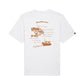 T-shirt in cotone biologico con stampa Mallorca
