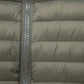 Gilet trapuntato leggero con collo alto