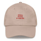 Cappello dad hat ricamato "Pizza, Pasta & Amore"