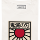 T-shirt unisex Demon Slayer in cotone biologico con patch ricamata