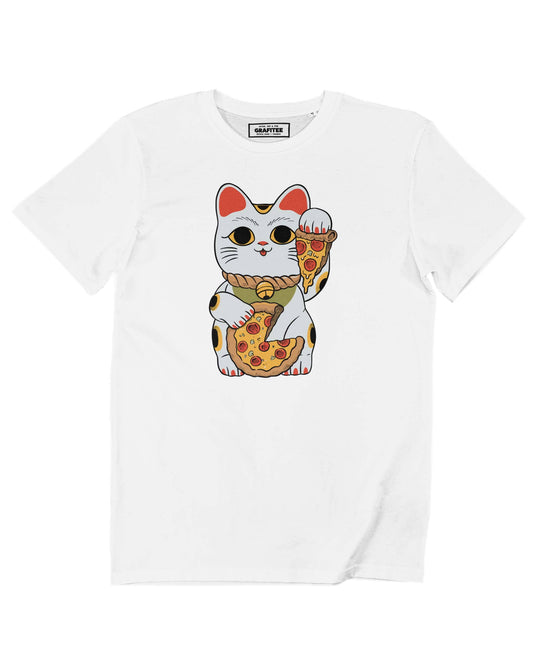 T-shirt Lucky Pizza in cotone biologico