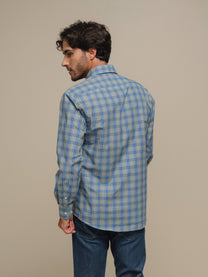Camicia uomo in cotone 100% a quadri