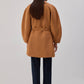 Trench corto con cintura