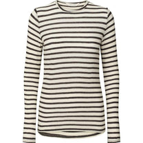 Top a righe in lana Thyra grigio scuro