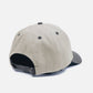Cappellino dad hat bicolore con logo elefante ricamato