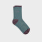 Calzini vintage glitter teal