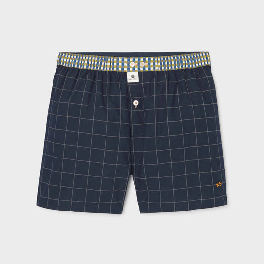 Boxer classici in cotone biologico a quadri