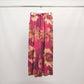 Pantaloni fluidi tie-dye in viscosa e seta