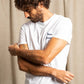 T-shirt in cotone biologico Beau Joueur bianco ottico