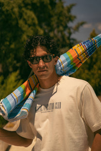 T-shirt Mental Vacation in cotone biologico