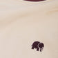 Felpa oversize con cappuccio color block Pale Glow da donna