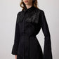 Camicia nera con paillettes