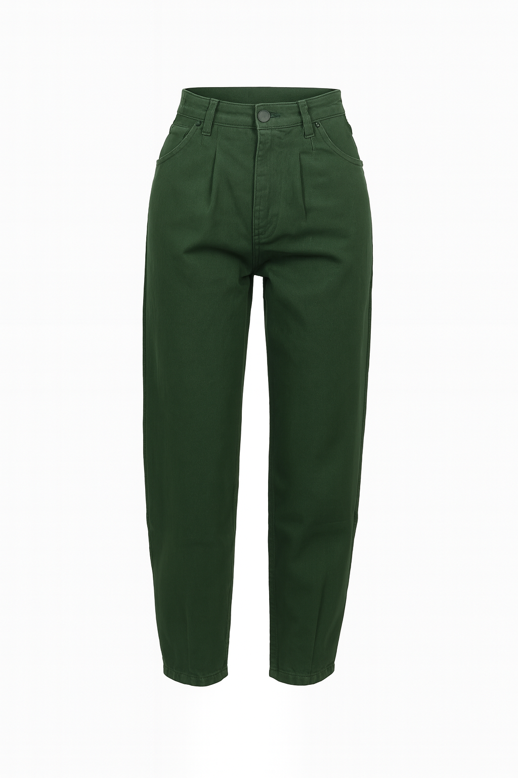 Pantaloni Peg in Twill di Cotone