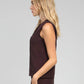 Gilet sartoriale donna Zola color vino