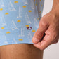 Boxer in cotone biologico con fantasia barche a vela