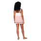 Pantaloncini estivi in cotone rosa con coulisse