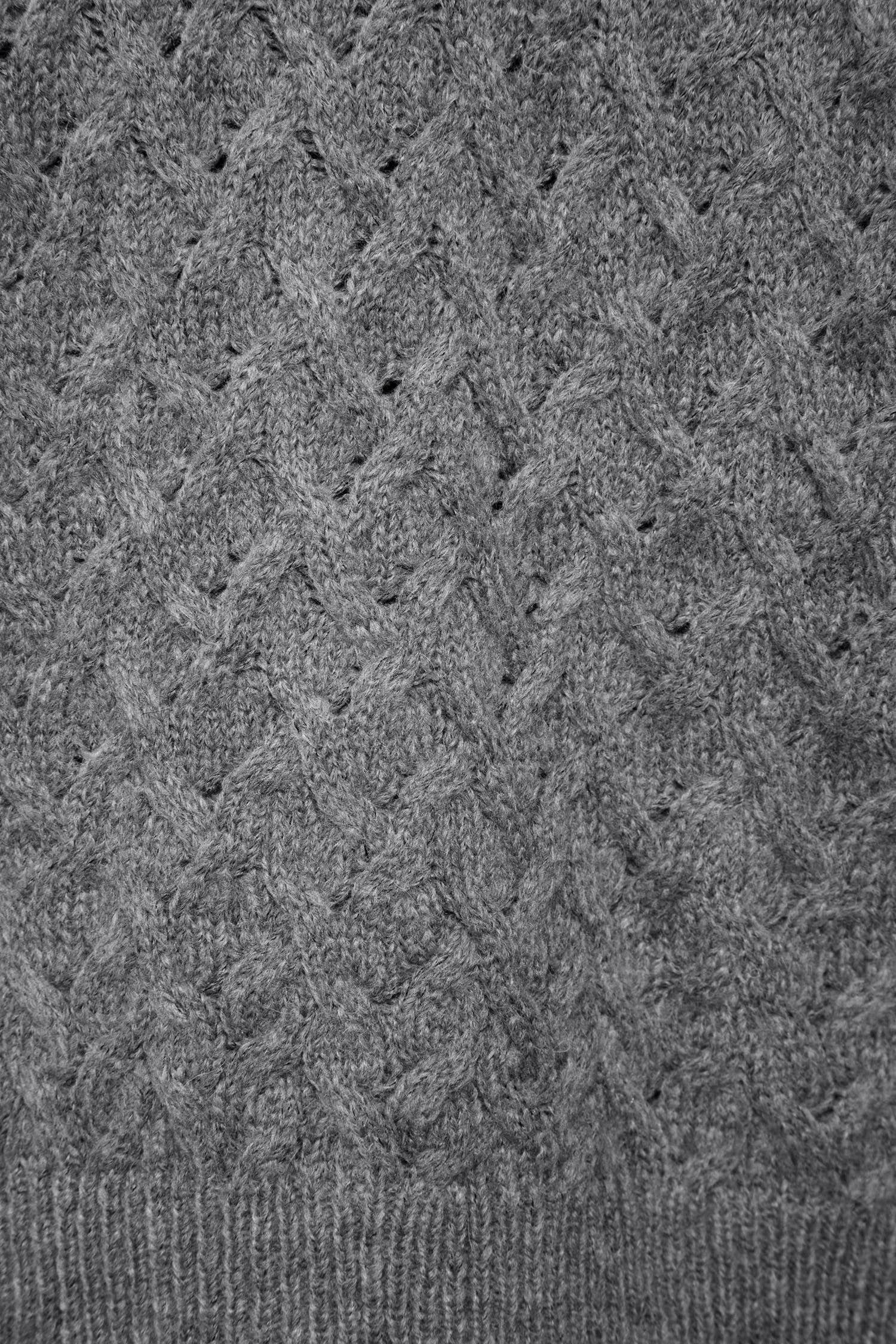 Maglione a maglia strutturata