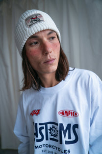Cappello in lana merino Motors and Parts