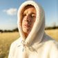 Felpa hoodie Snugger in poliestere riciclato