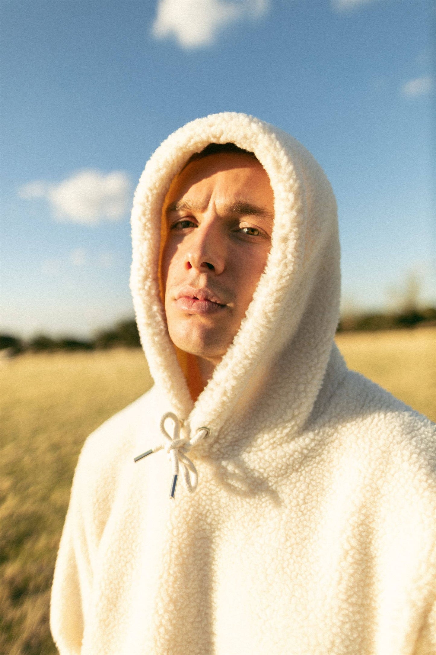 Felpa hoodie Snugger in poliestere riciclato