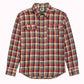 Camicia di flanella a quadri da uomo Chop Plaid color Uva