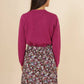 Cardigan Maddy in mohair traforato