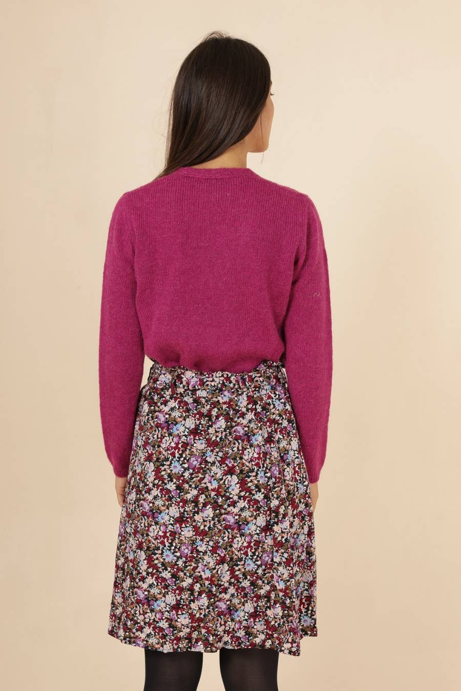 Cardigan Maddy in mohair traforato