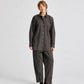 Camicia lunga in popeline con manica raglan