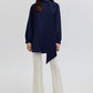 Tunica lunga Cupra blu navy